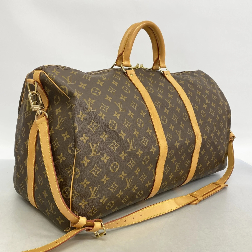 LOUIS VUITTON Brown Monogram Boston Bag - Picture 2 of 15